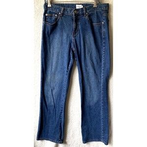 Calvin‎ Klein Jeans Womens 10 Vintage High Rise Bootcut Stone Wash